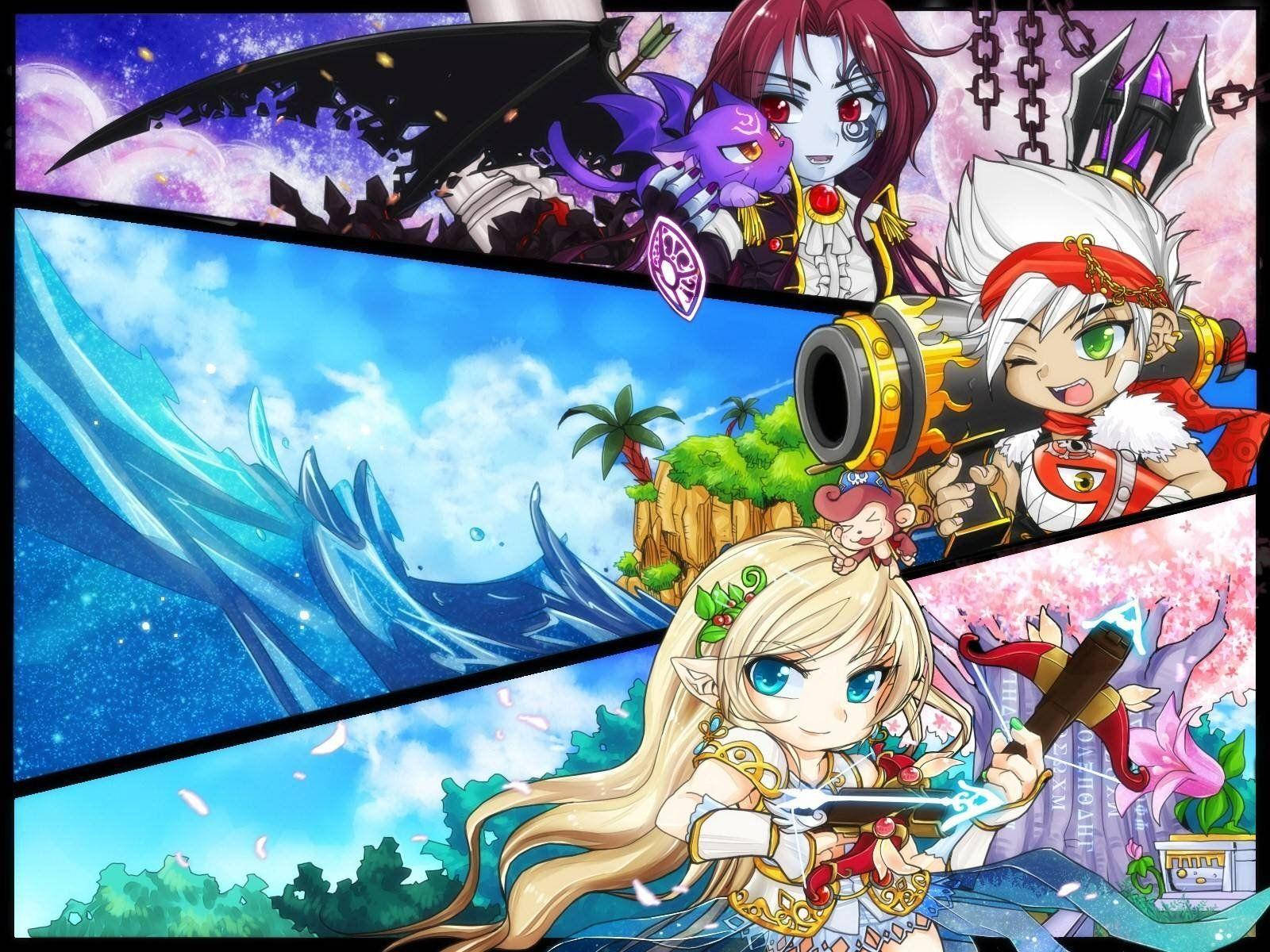 Tri Panel Maplestory