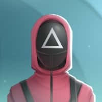 Triangle Guard Squid Game Pfp Background