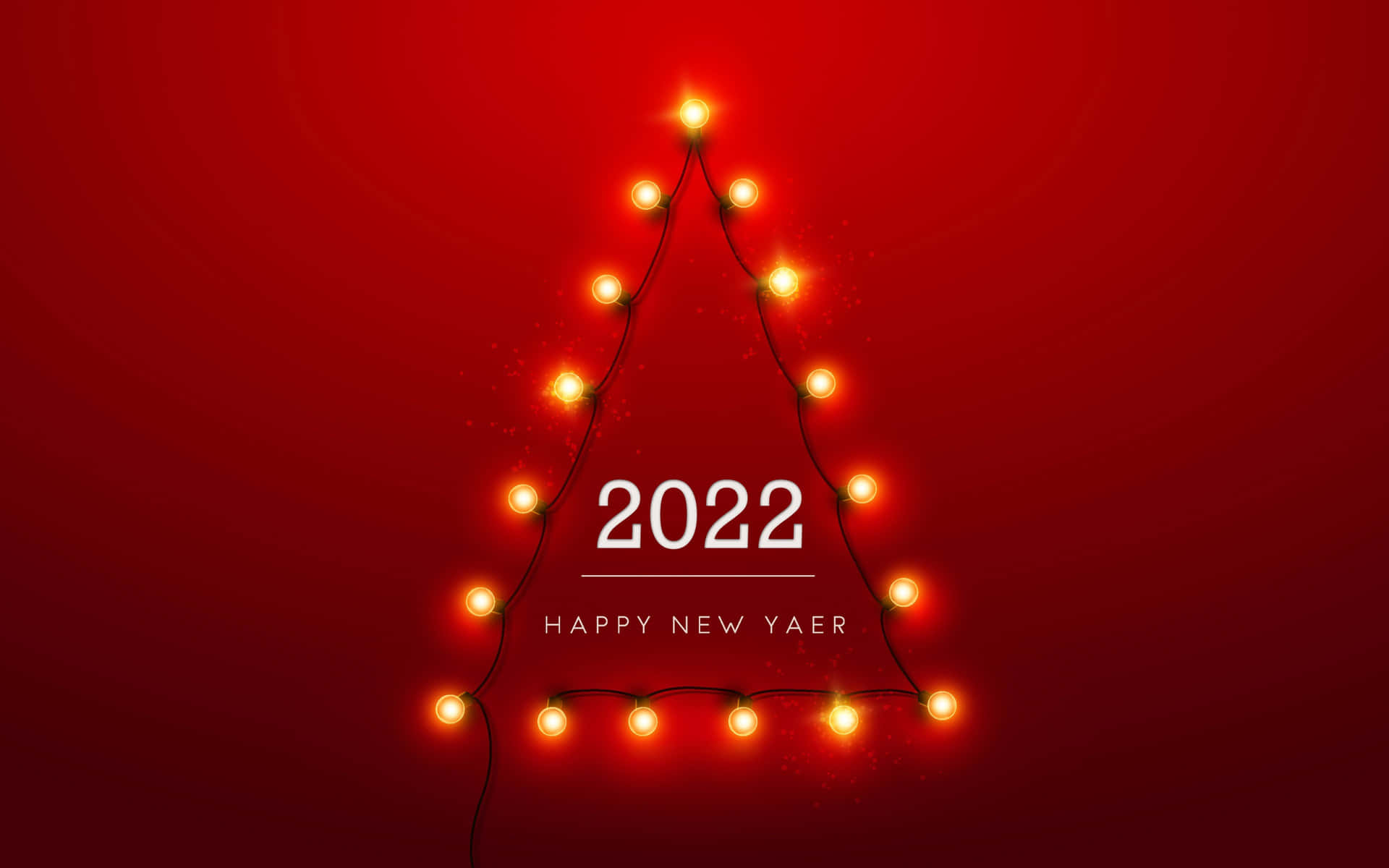 Triangle Lights New Year 2022 Background