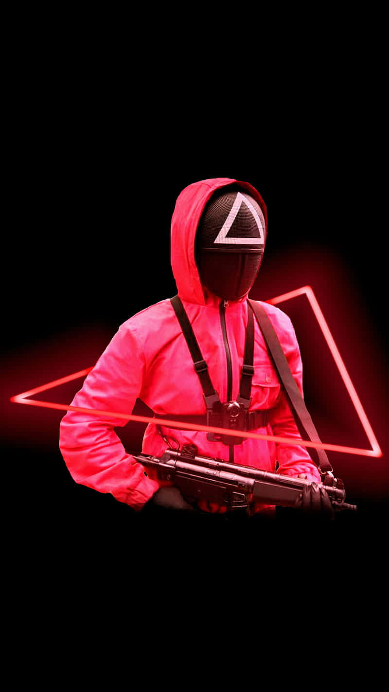 Triangle Squid Game Pfp Background