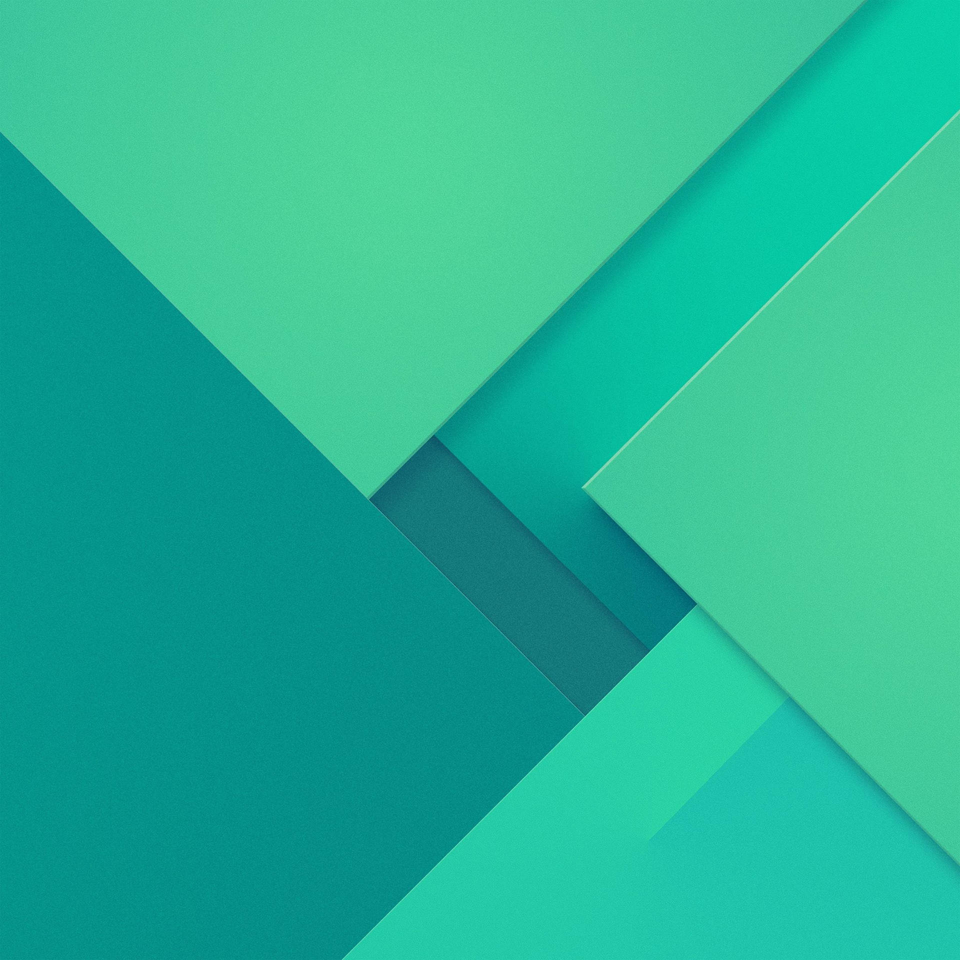 Triangles In Shades Of Pastel Green Background