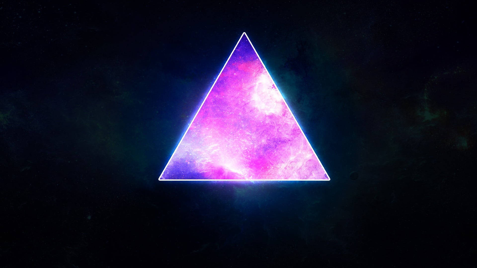 Triangular Pink Sparkle Background