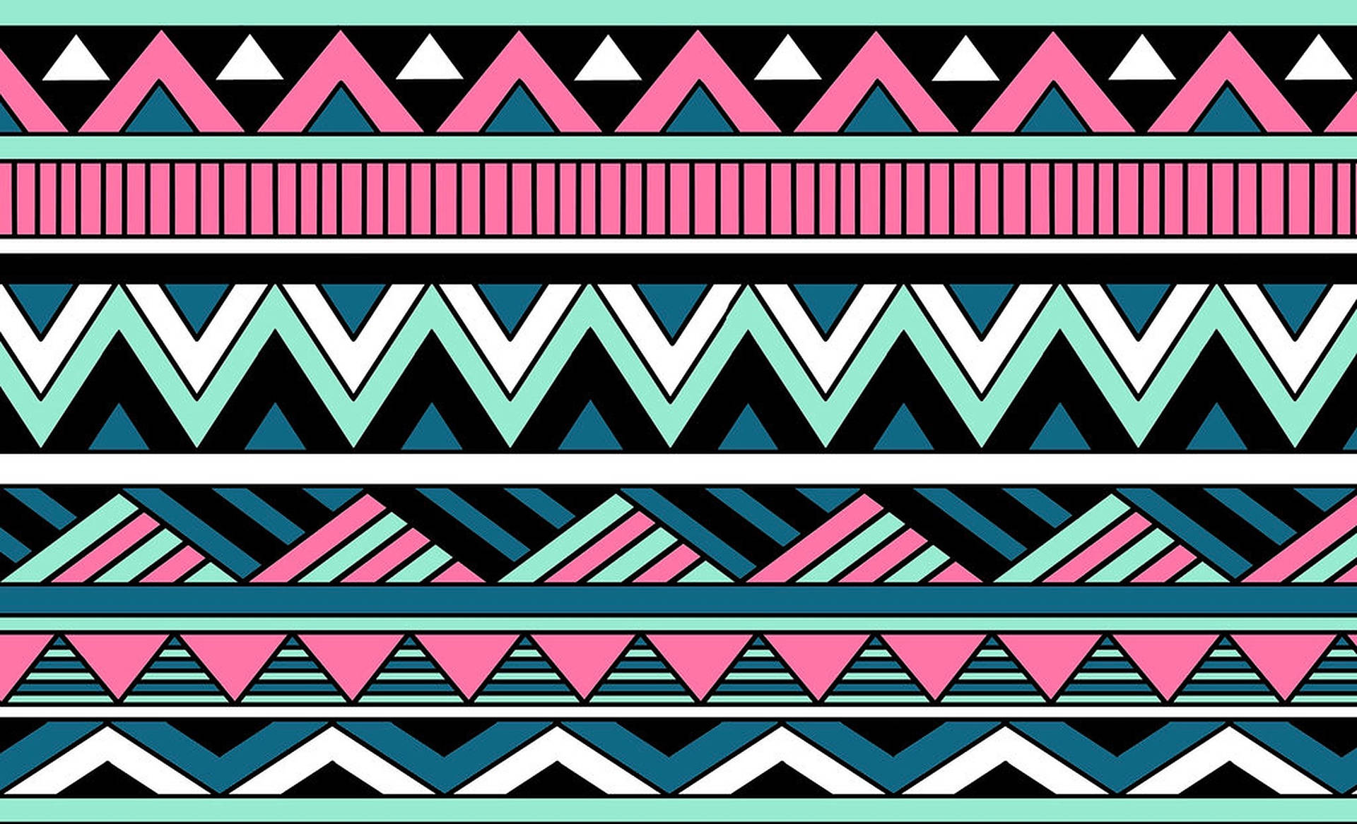 Tribal Pattern Vector Art Background