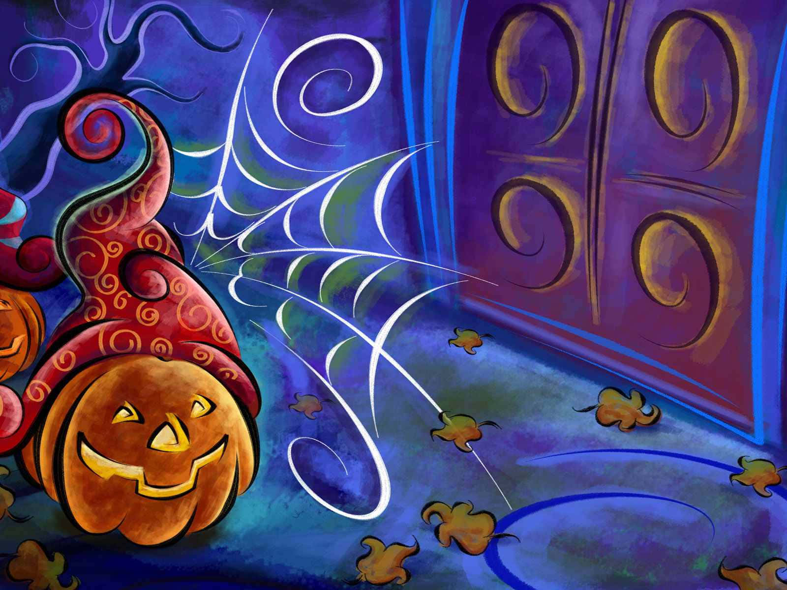 Trick Or Treat! Celebrate Halloween With Winnie The Pooh And Piglet Background