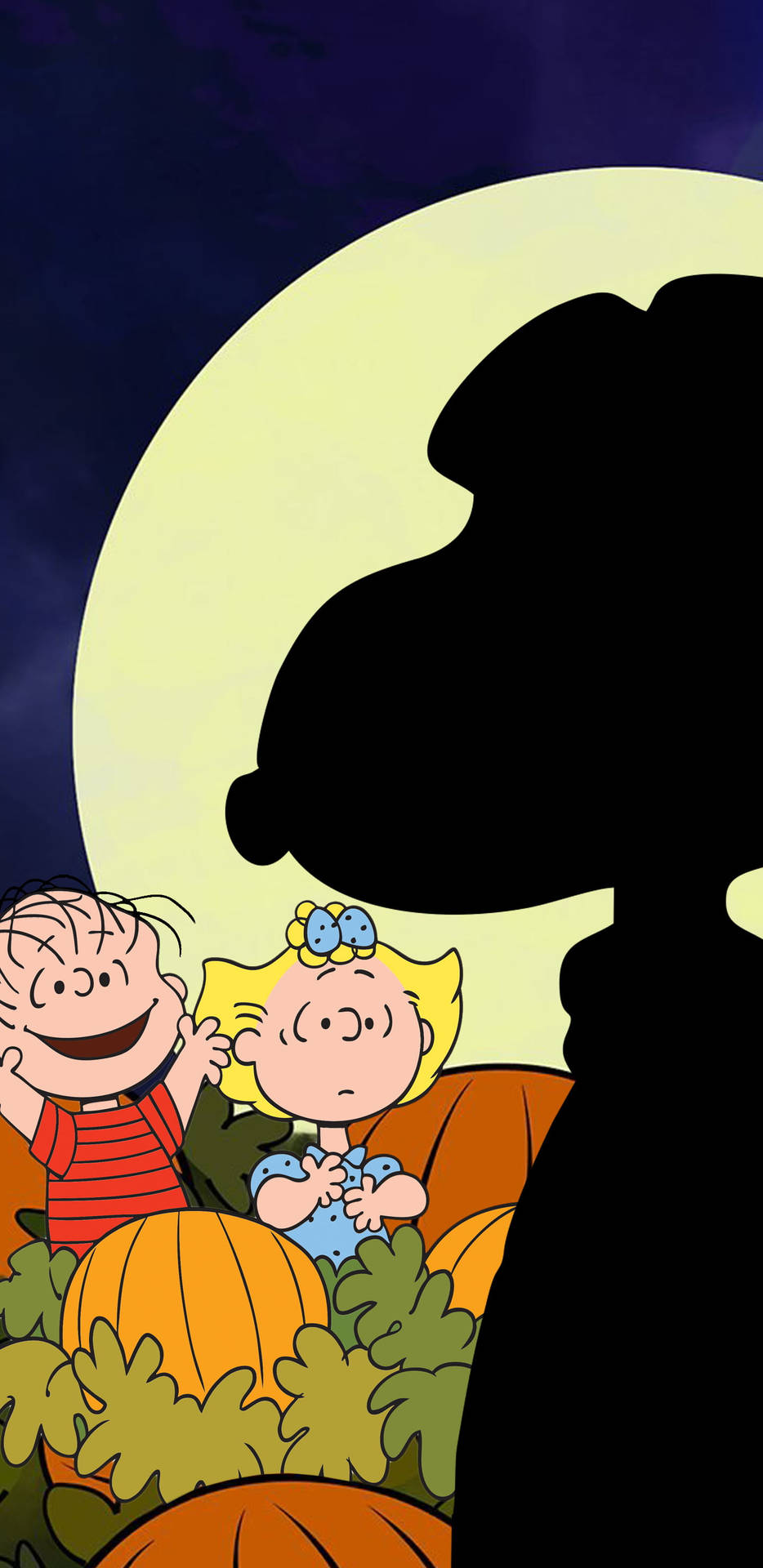 Trick Or Treat Peanuts Background