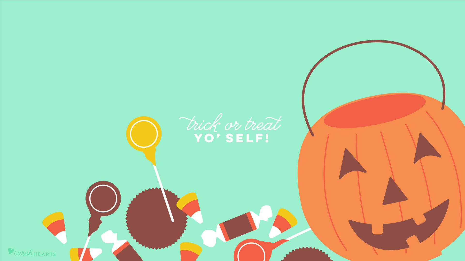 Trick Or Treat Yo Self Background