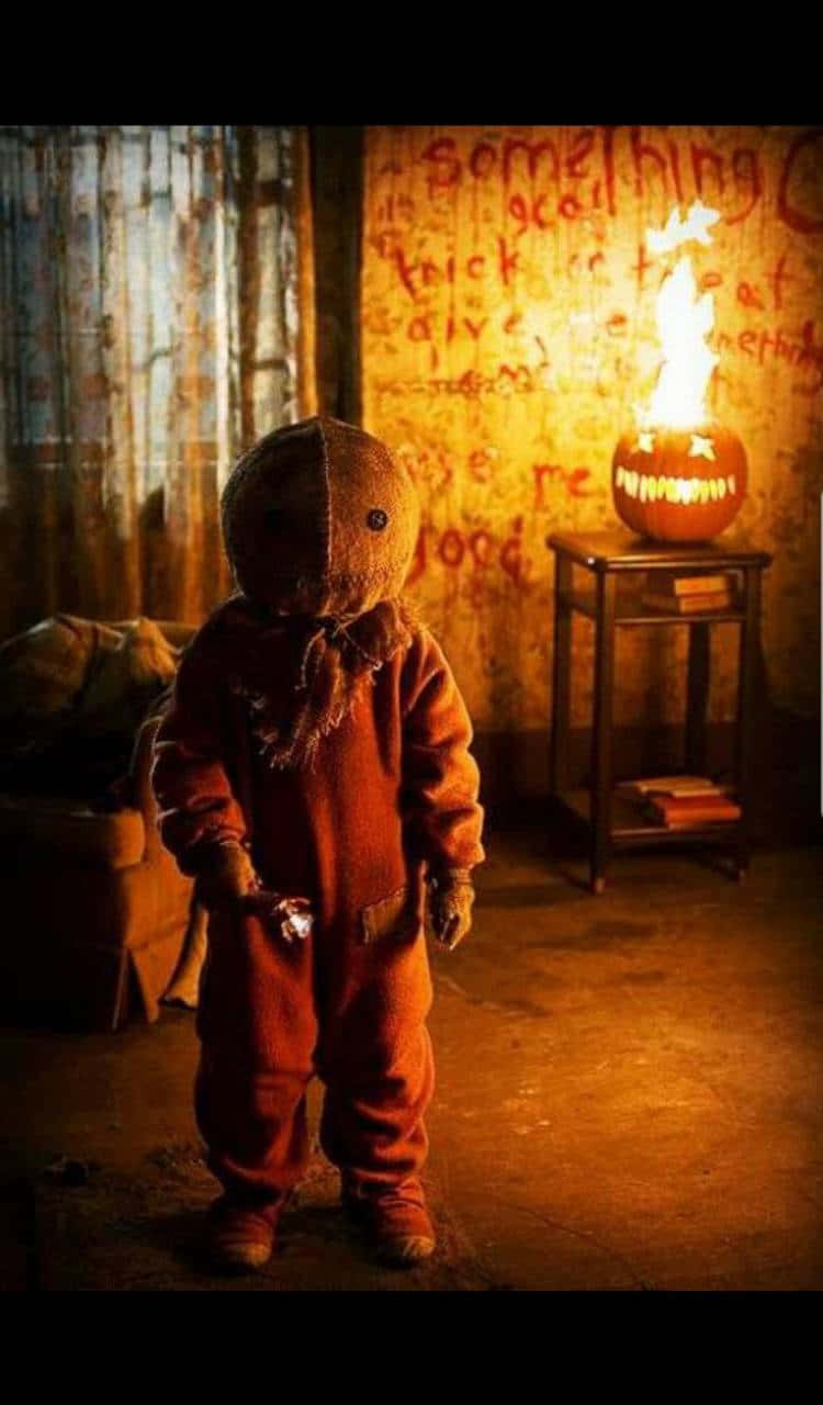 Trick R Treat Sam Jack O' Lantern Background