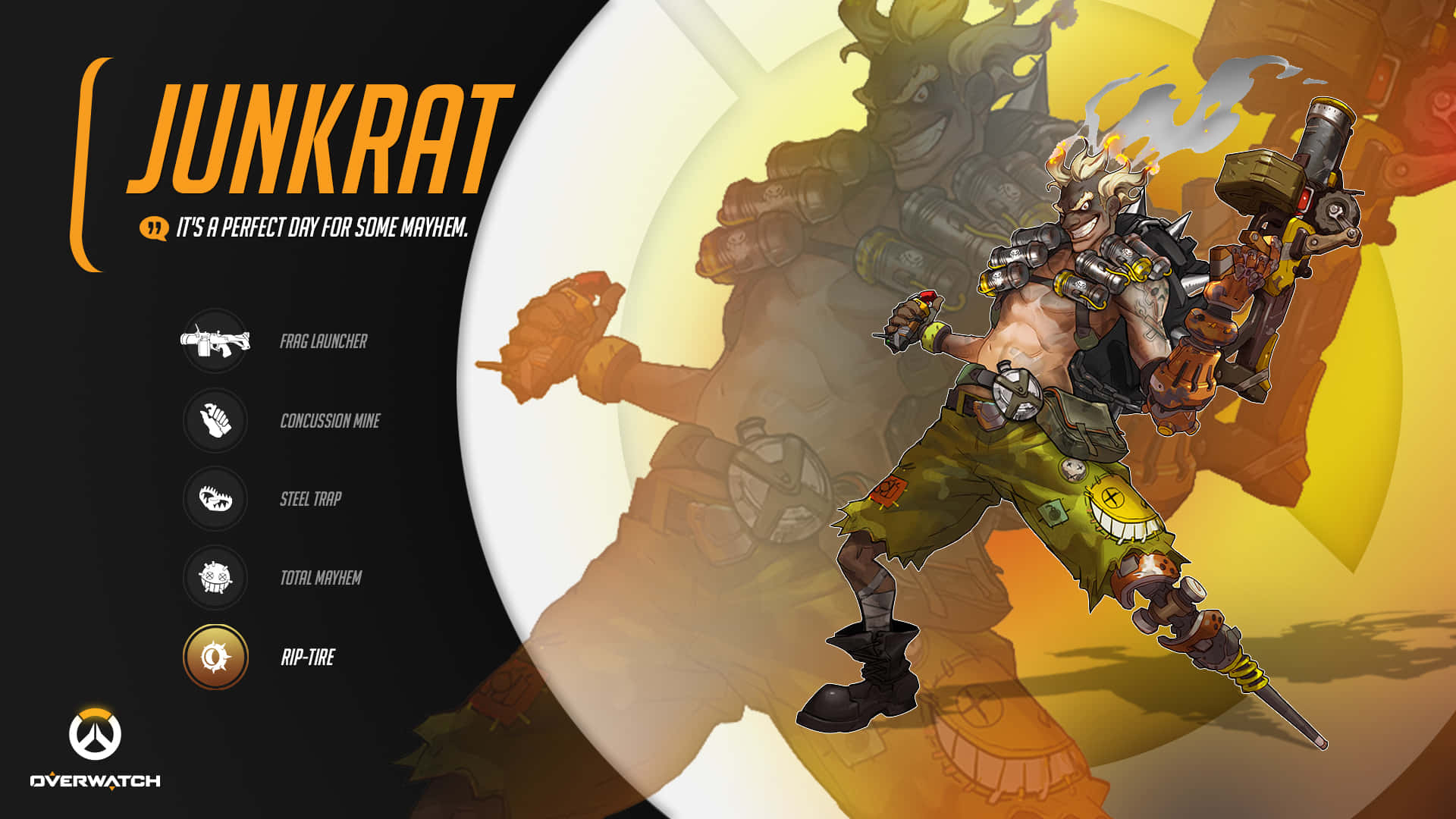 Tricking Your Way To Victory With Junkrat Background