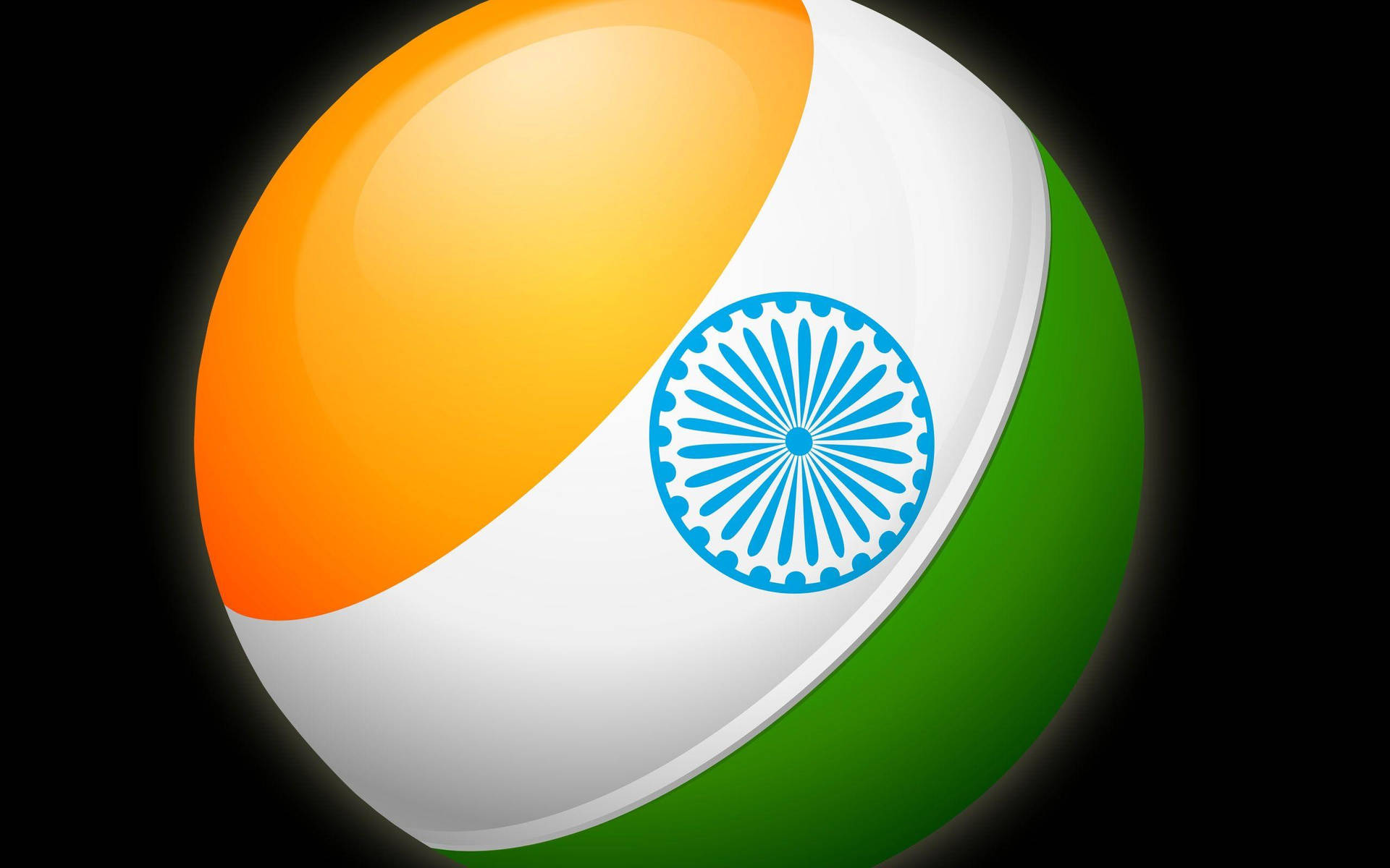 Tricolor Pride - Indian Flag In 4k Background