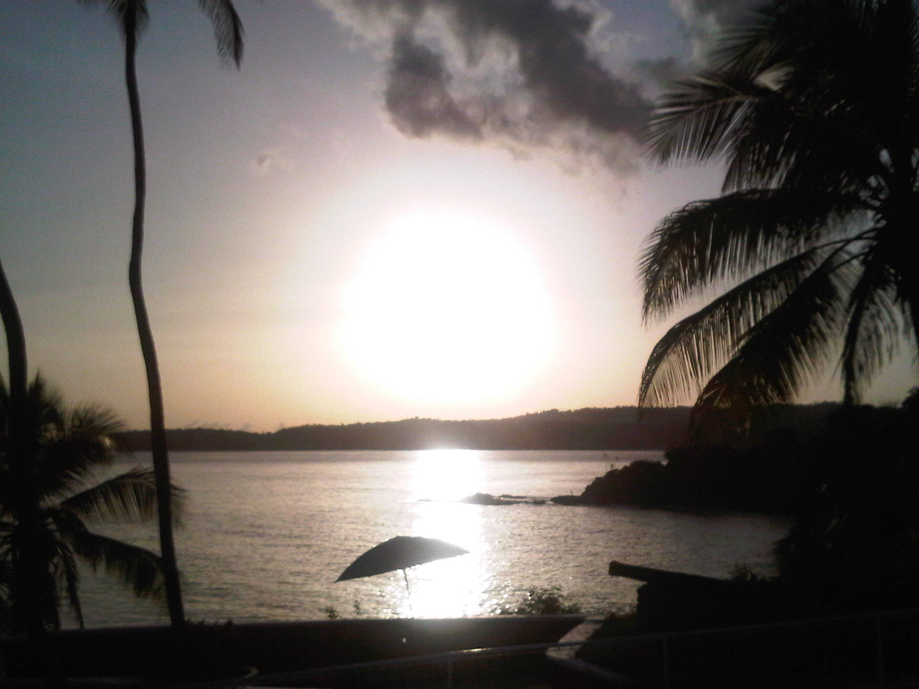 Trinidad And Tobago Radiant Sunset Background