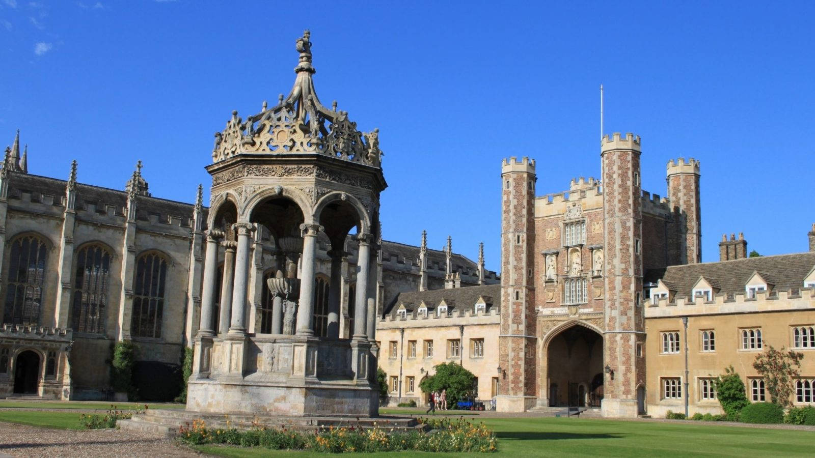 Trinity Great Court Cambridge Background