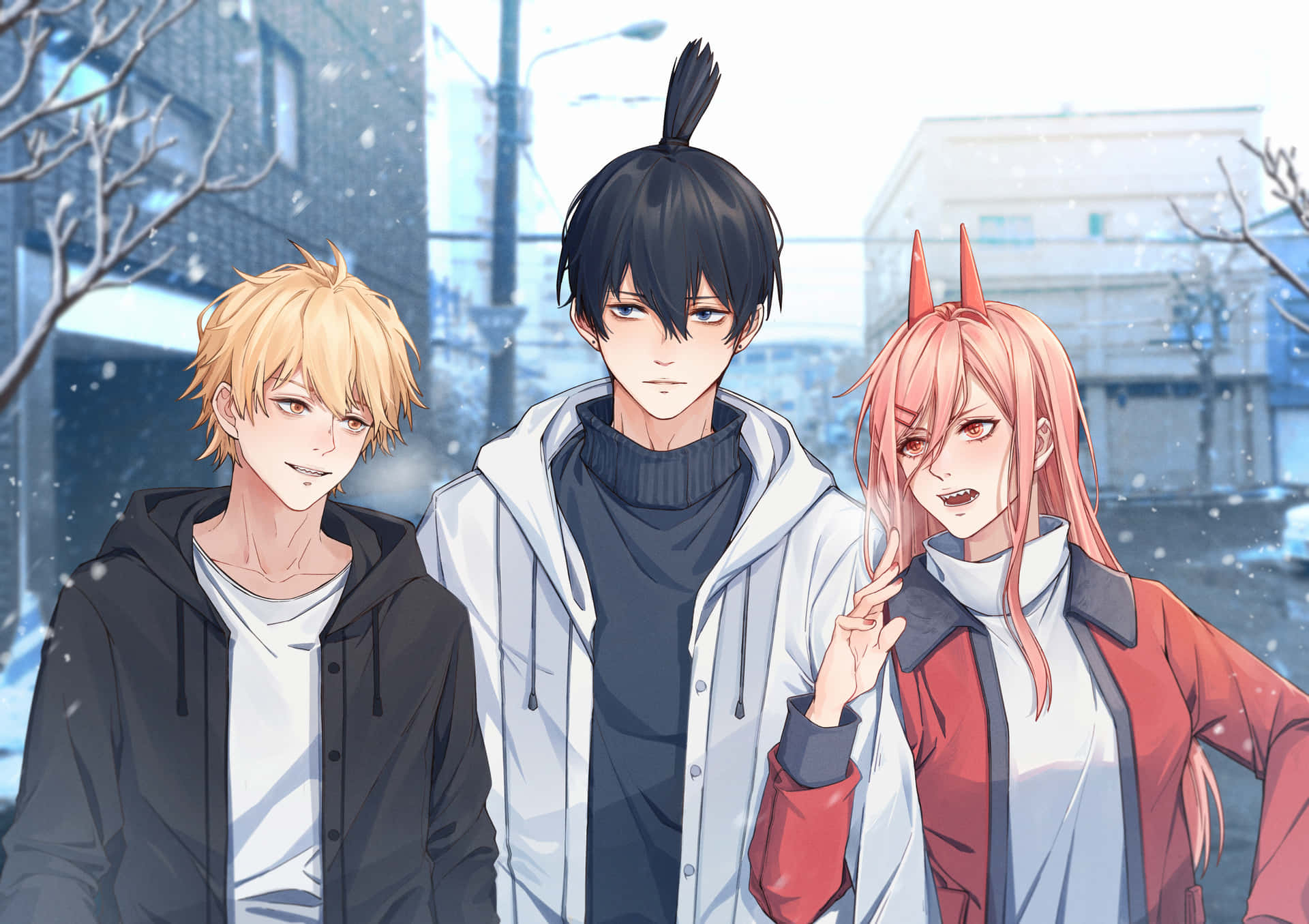 Trio Chainsaw Man Pfp