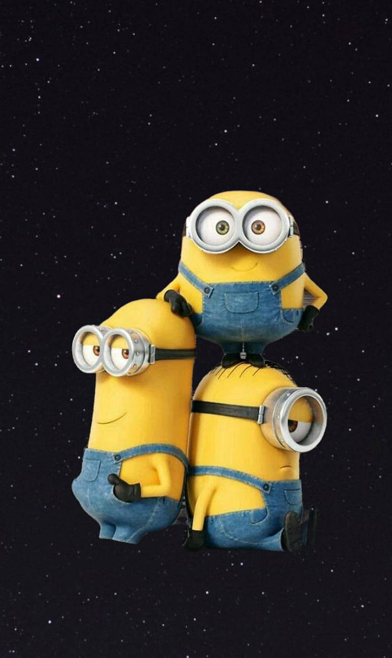 Trio Minion Phone Background