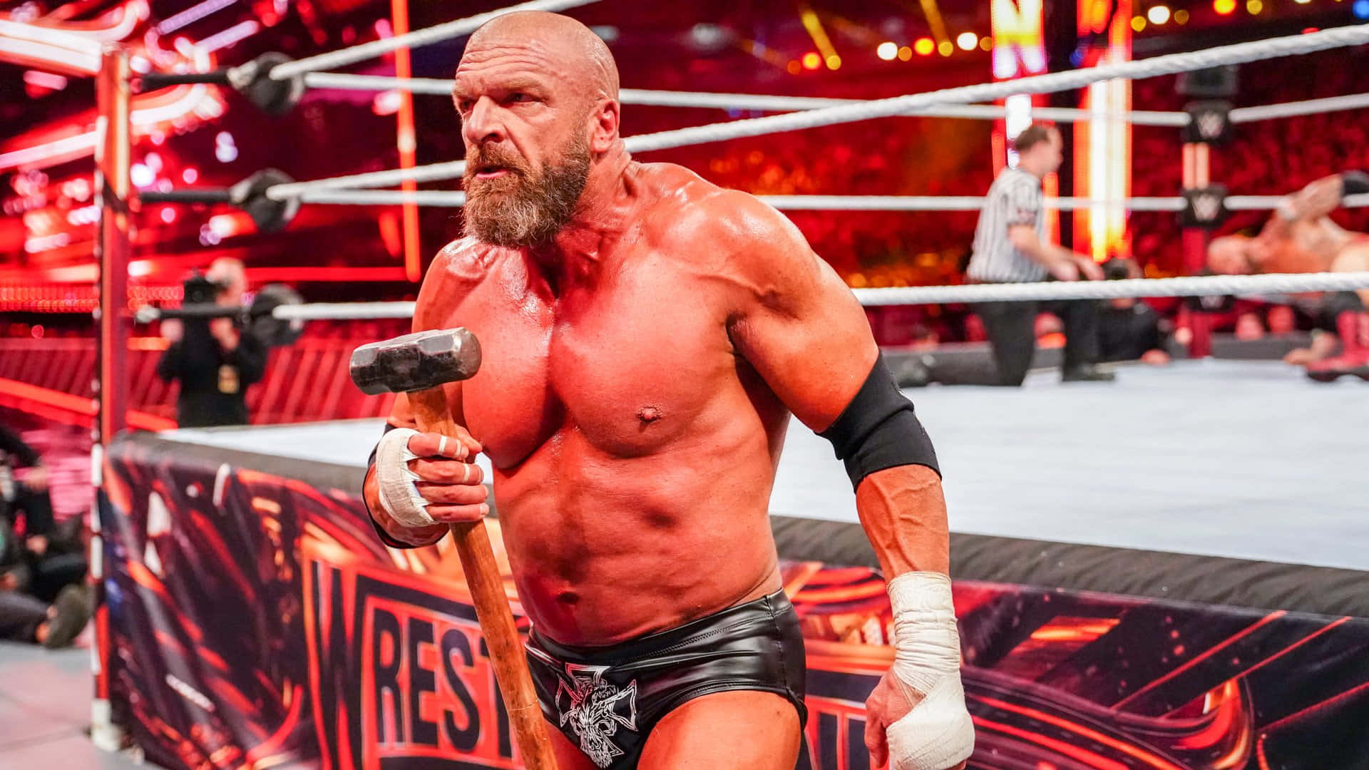 Triple H Holding Long Hammer