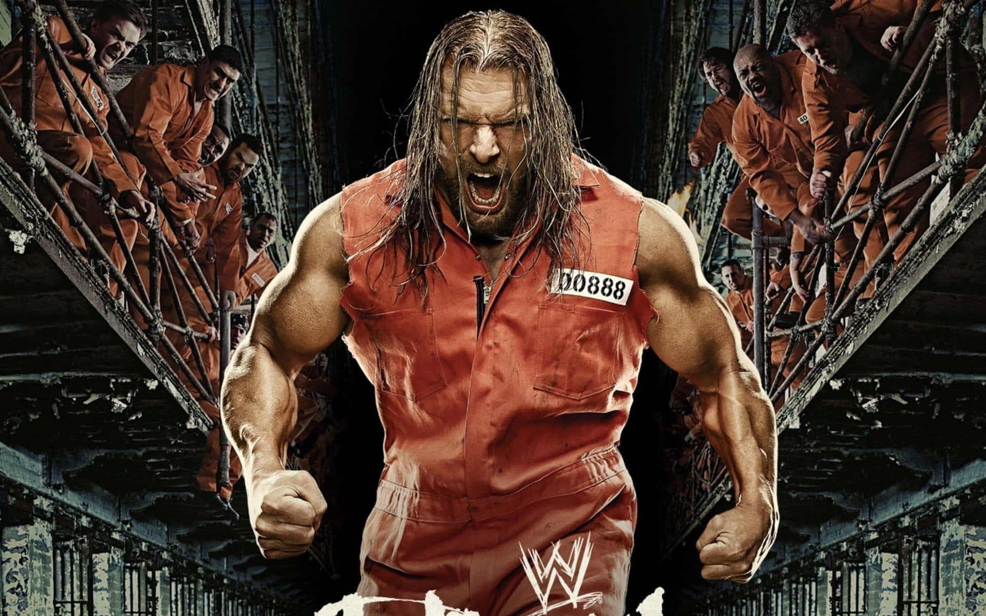 Triple H Poster In Judgement Day 2008 Background
