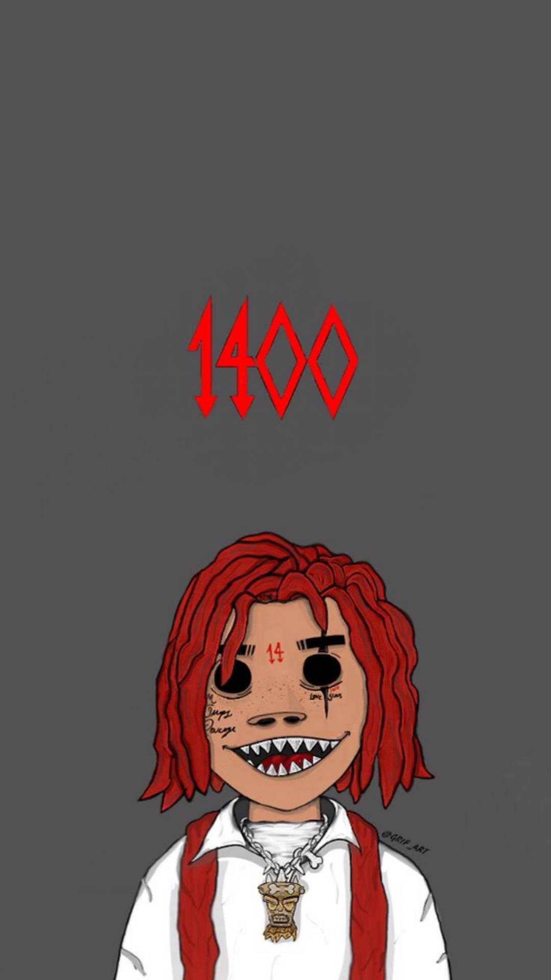 Trippie Redd 1400 Background