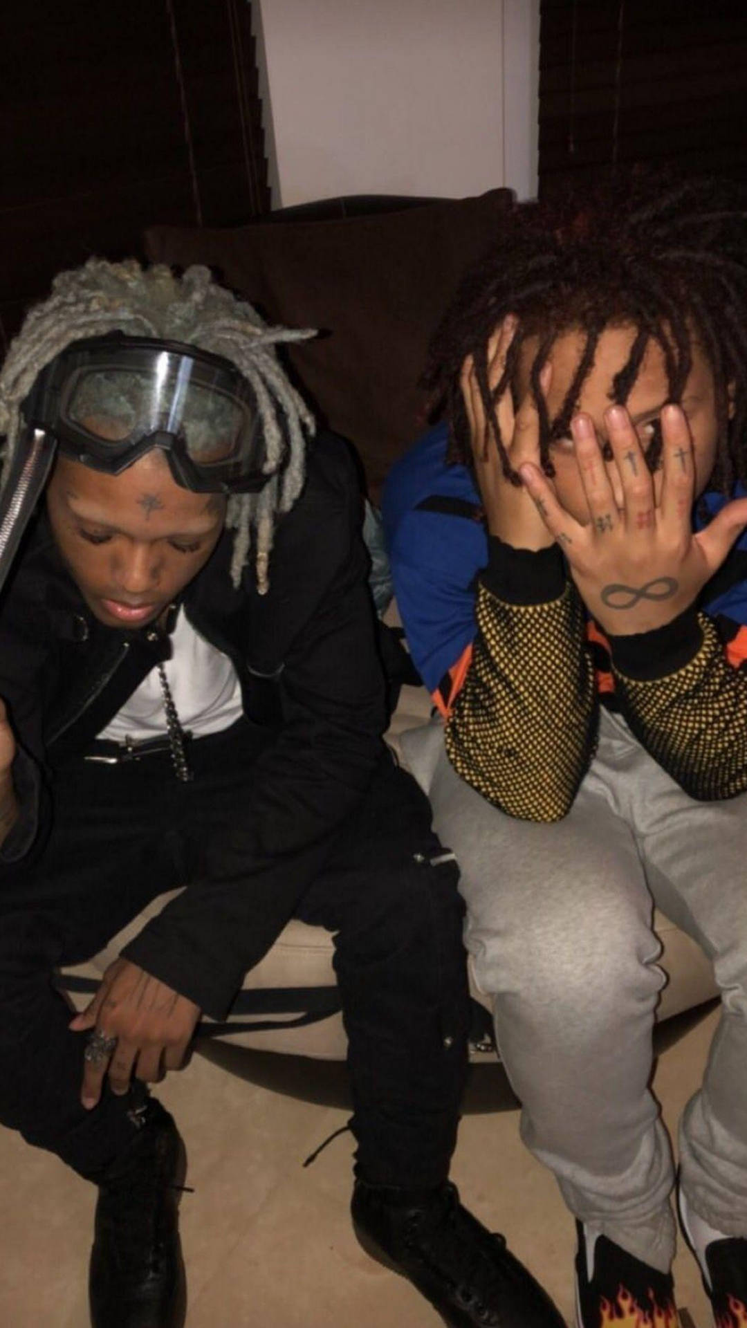 Trippie Redd Hand Tattoos