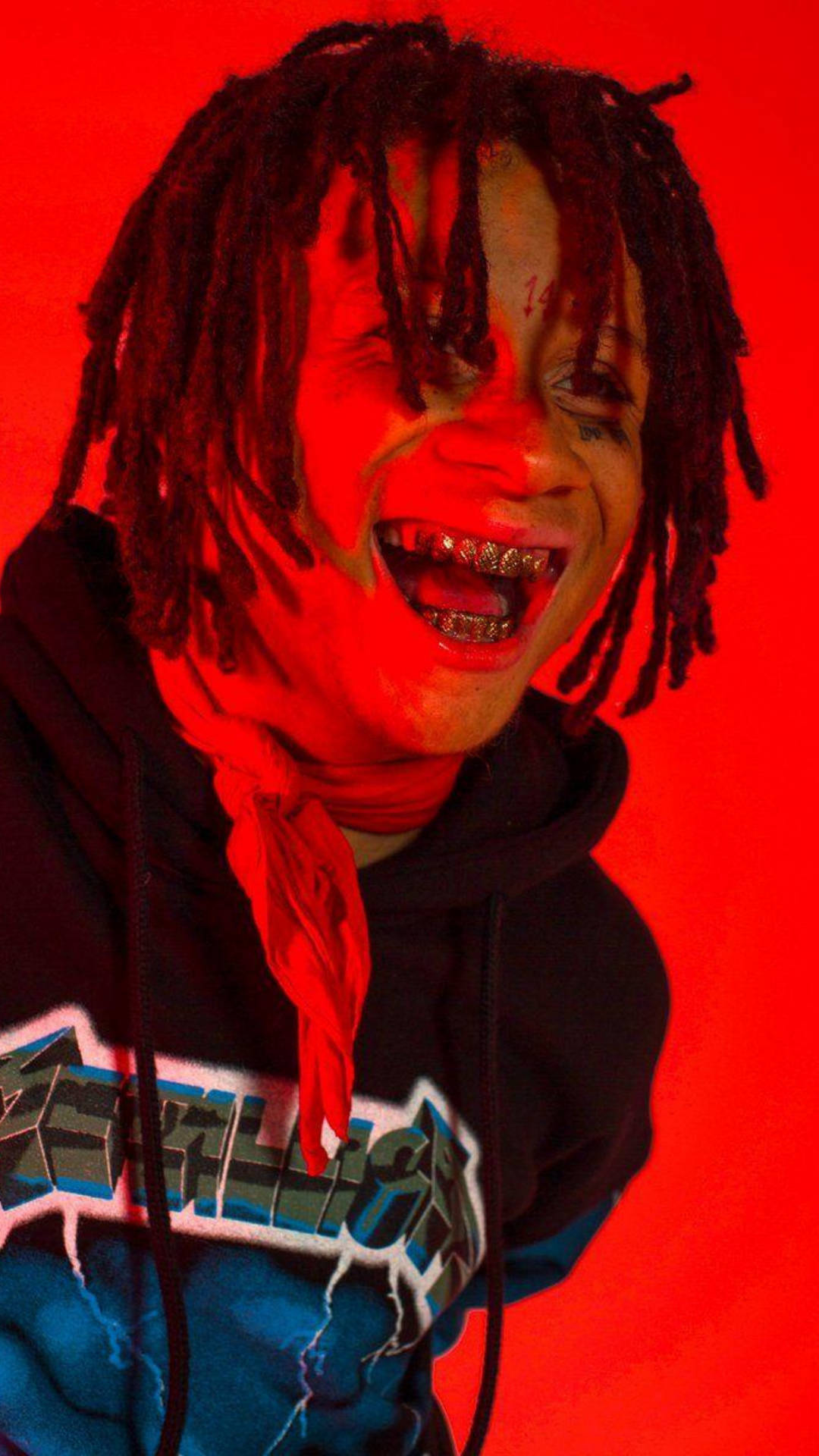 Trippie Redd Laughing Background