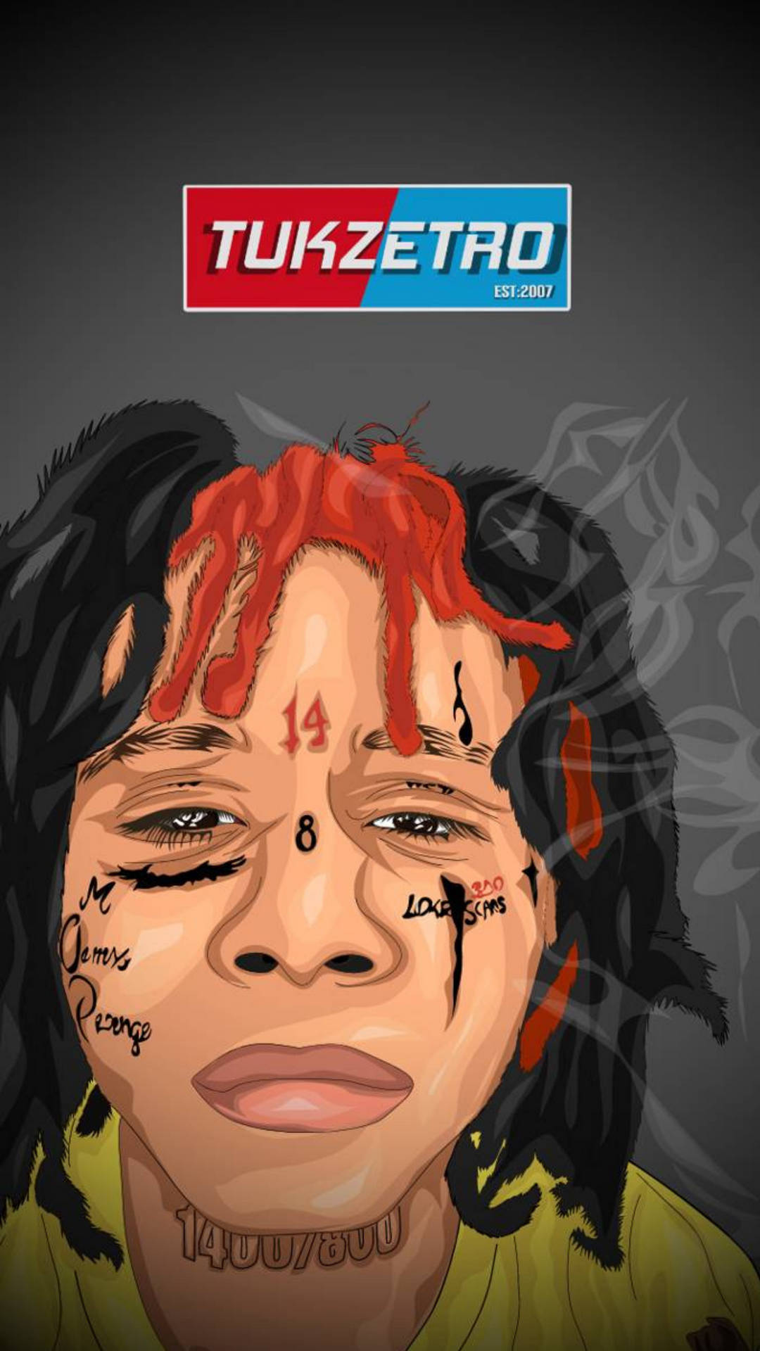 Trippie Redd Performing Live Background