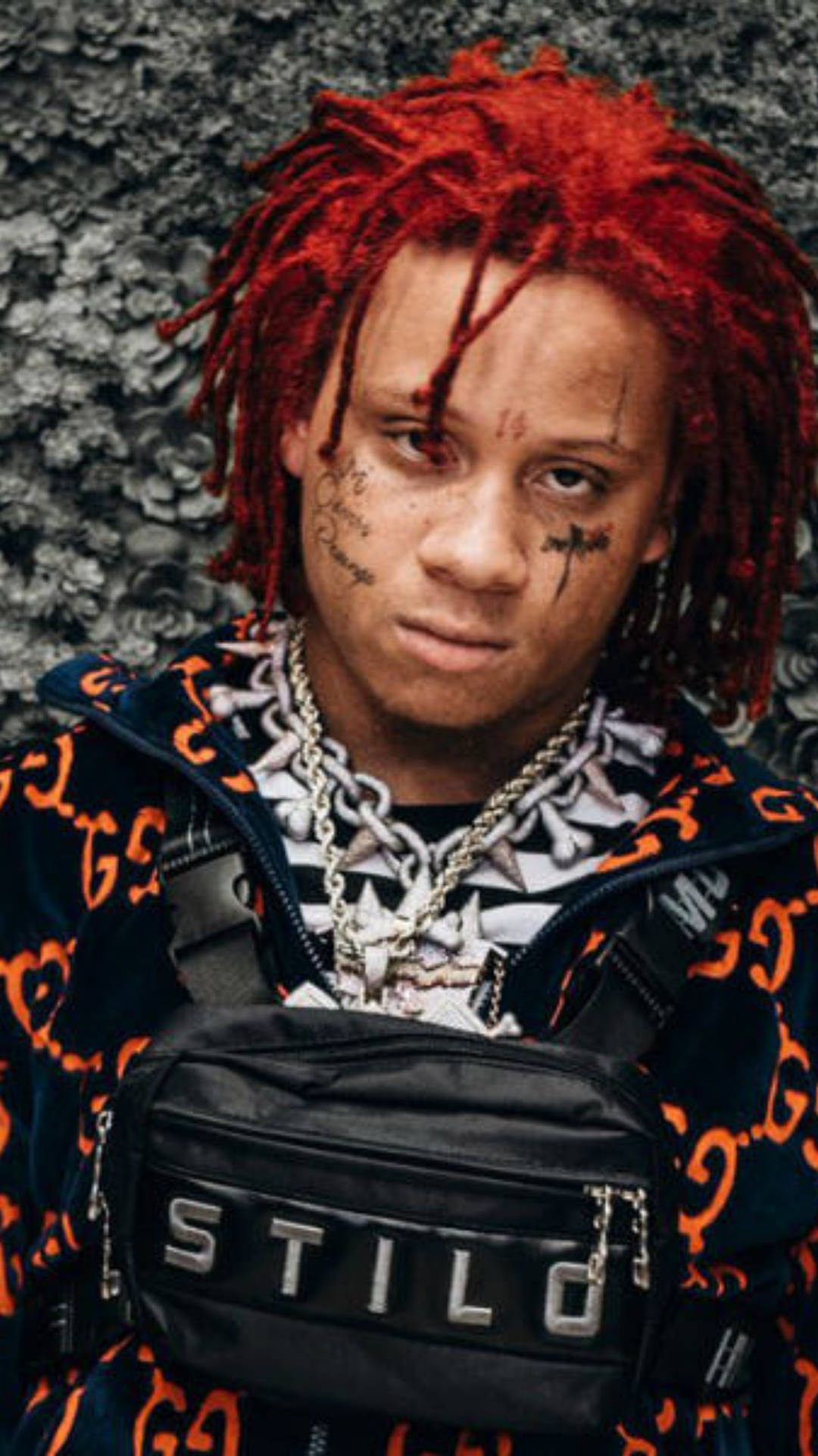 Trippie Redd Striking A Passionate Stage Performance