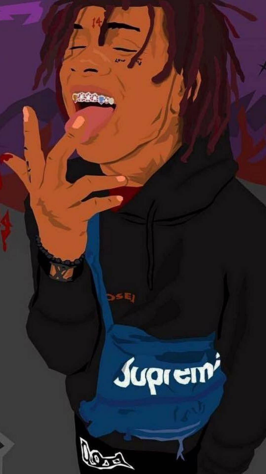 Trippie Redd Supreme Background