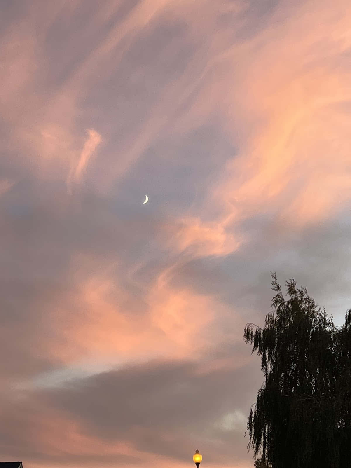 Trippy Aesthetic Cloud With Ripple Illusion Background