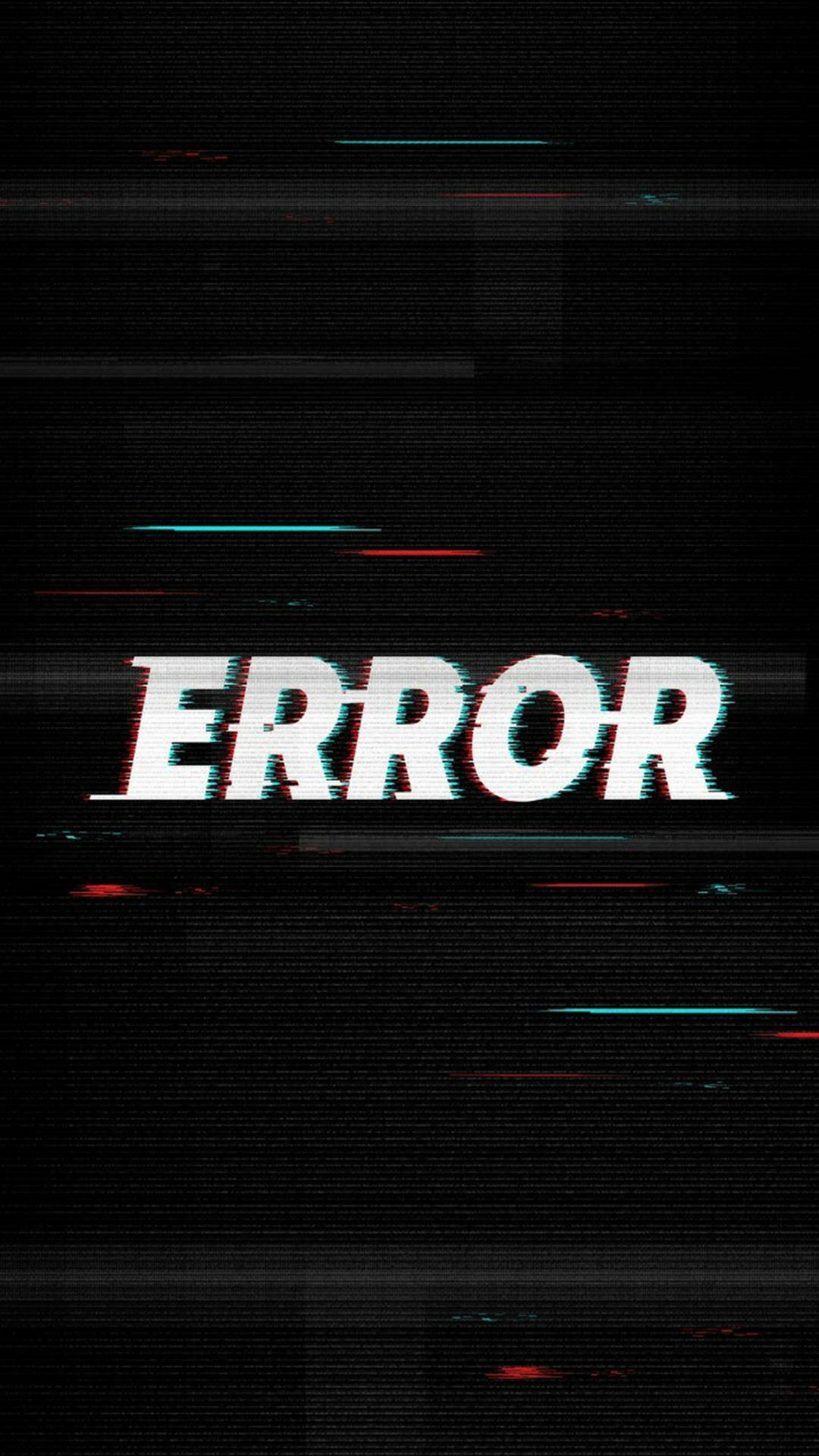 Trippy Dark Aesthetic Error Art