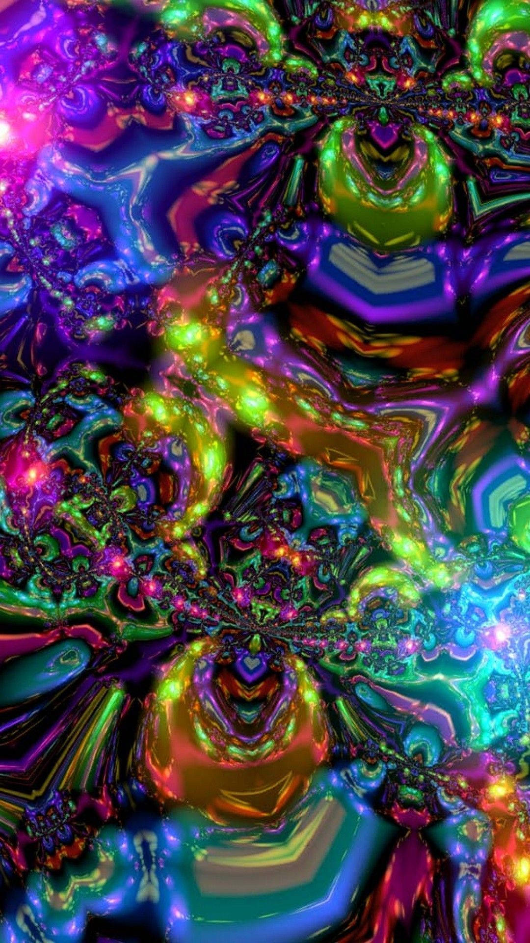 Trippy Dope 3d Abstract Background