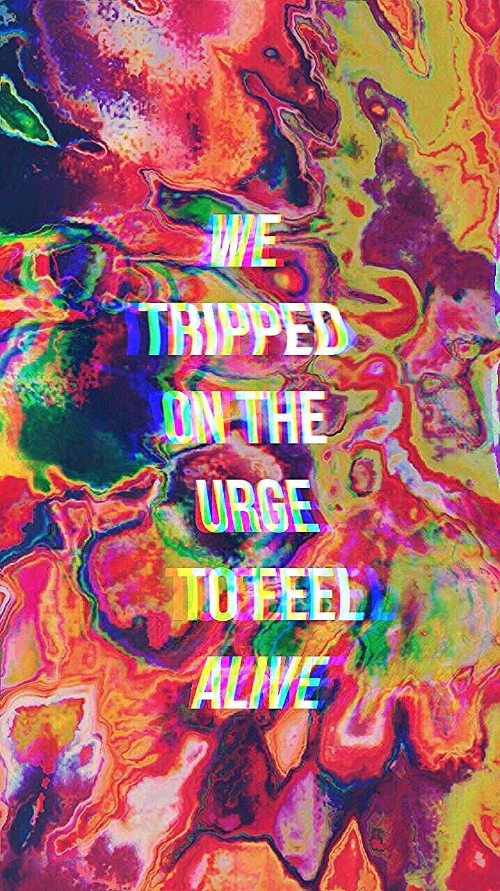 Trippy Dope Quote Background