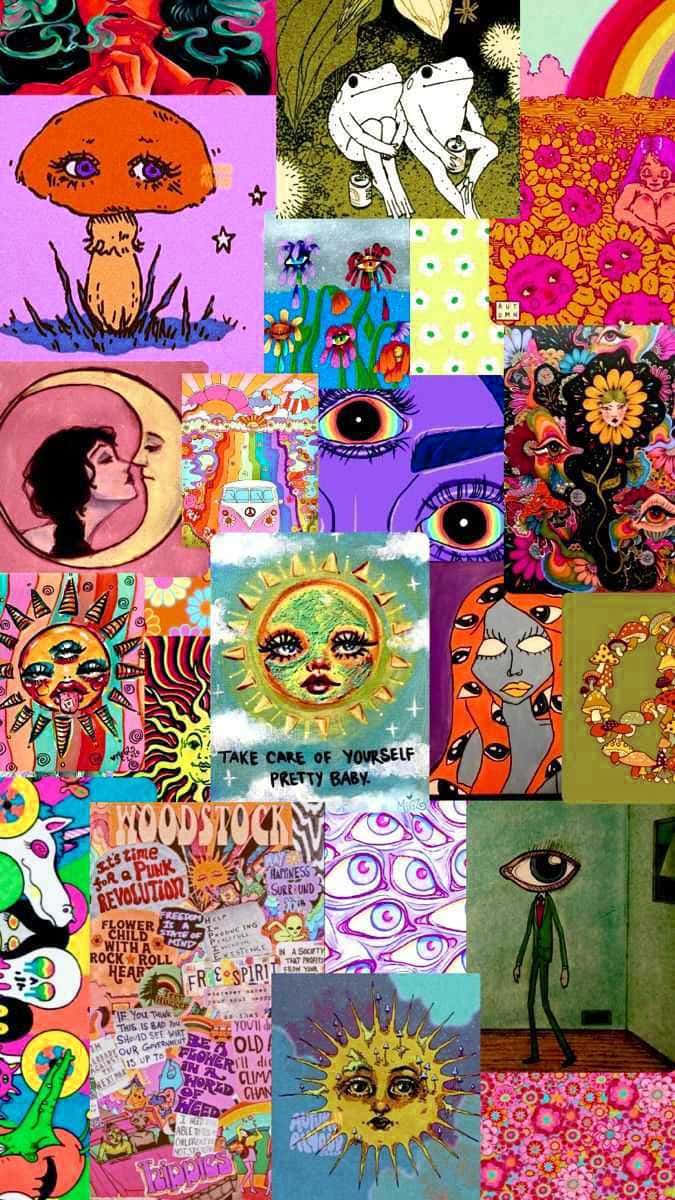 Trippy Hippie – Fusing Reality And Fantasy Background