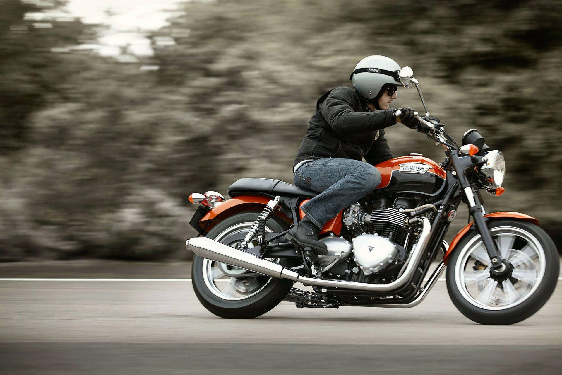 Triumph Bonneville 2013 Intense Orange Se