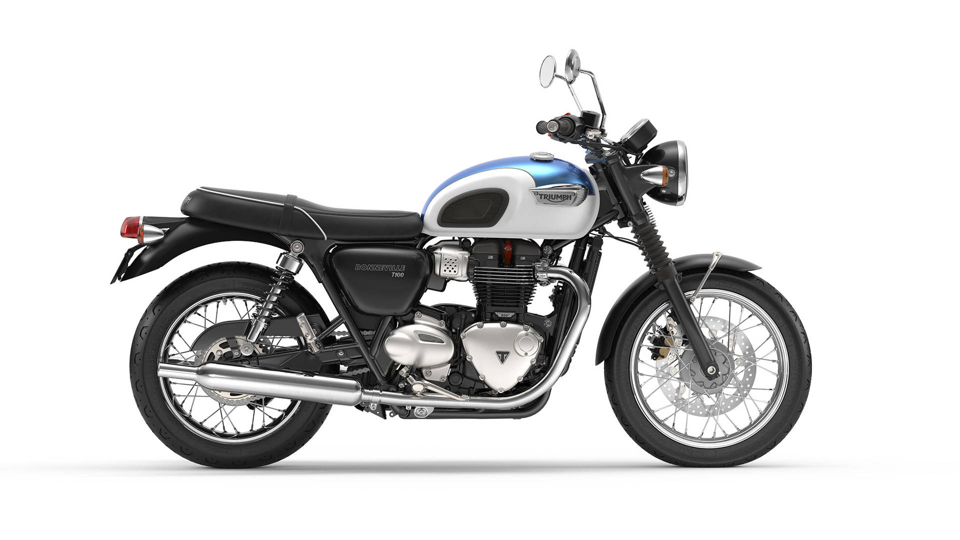 Triumph Bonneville Blue 2020 T100