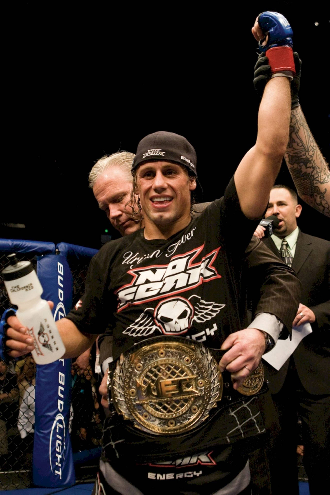 Triumphant Urijah Faber