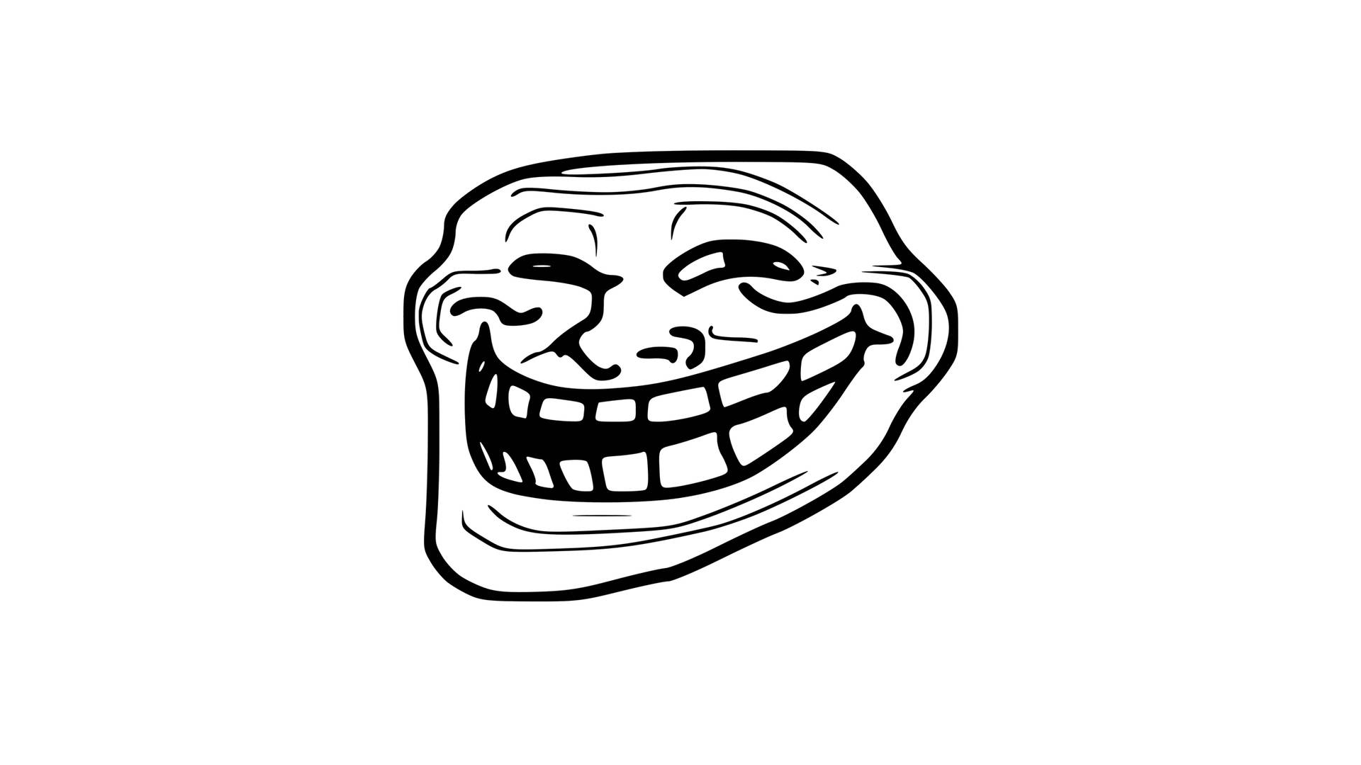 Troll Face Executes A Plan Background