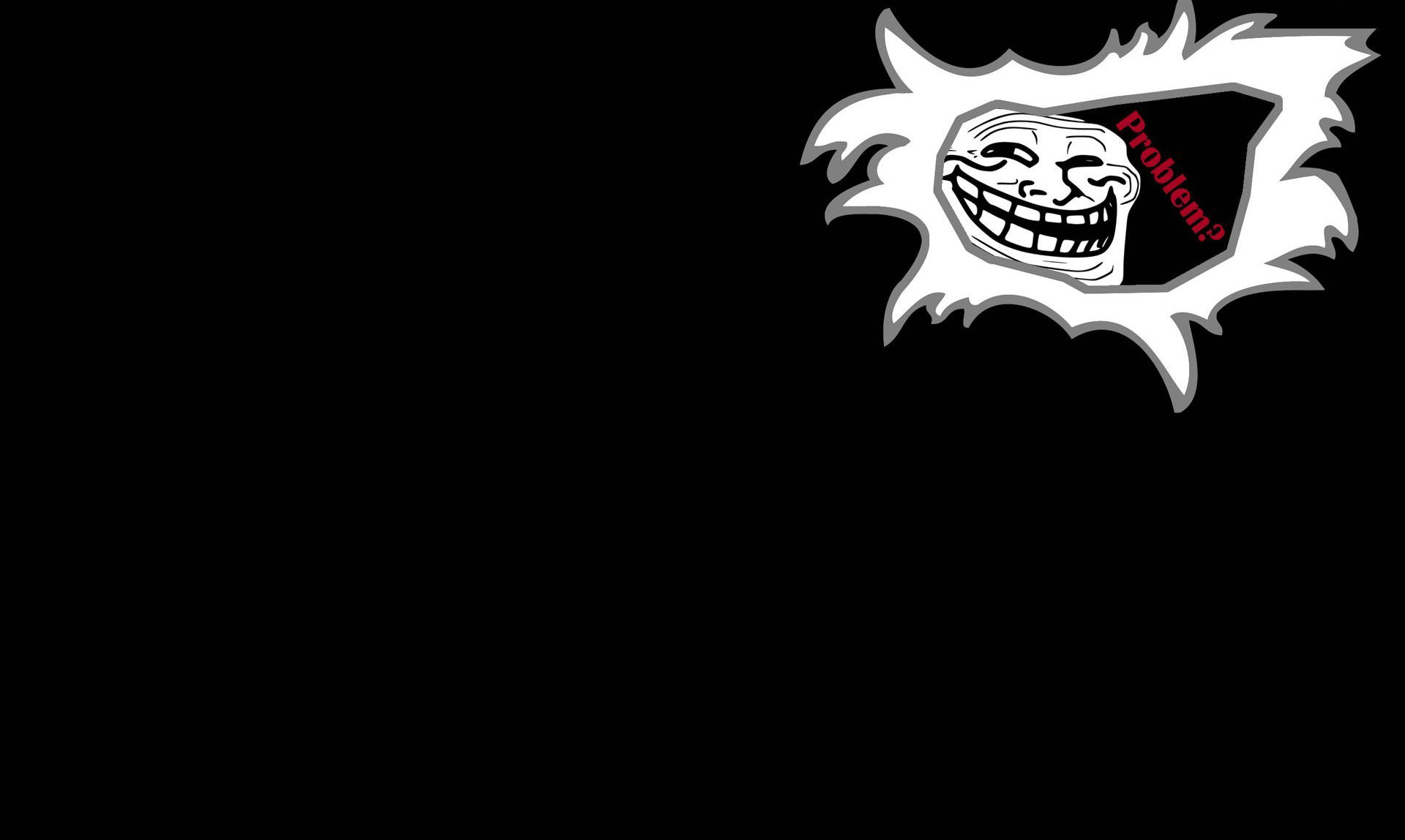 Troll Face Rage Background