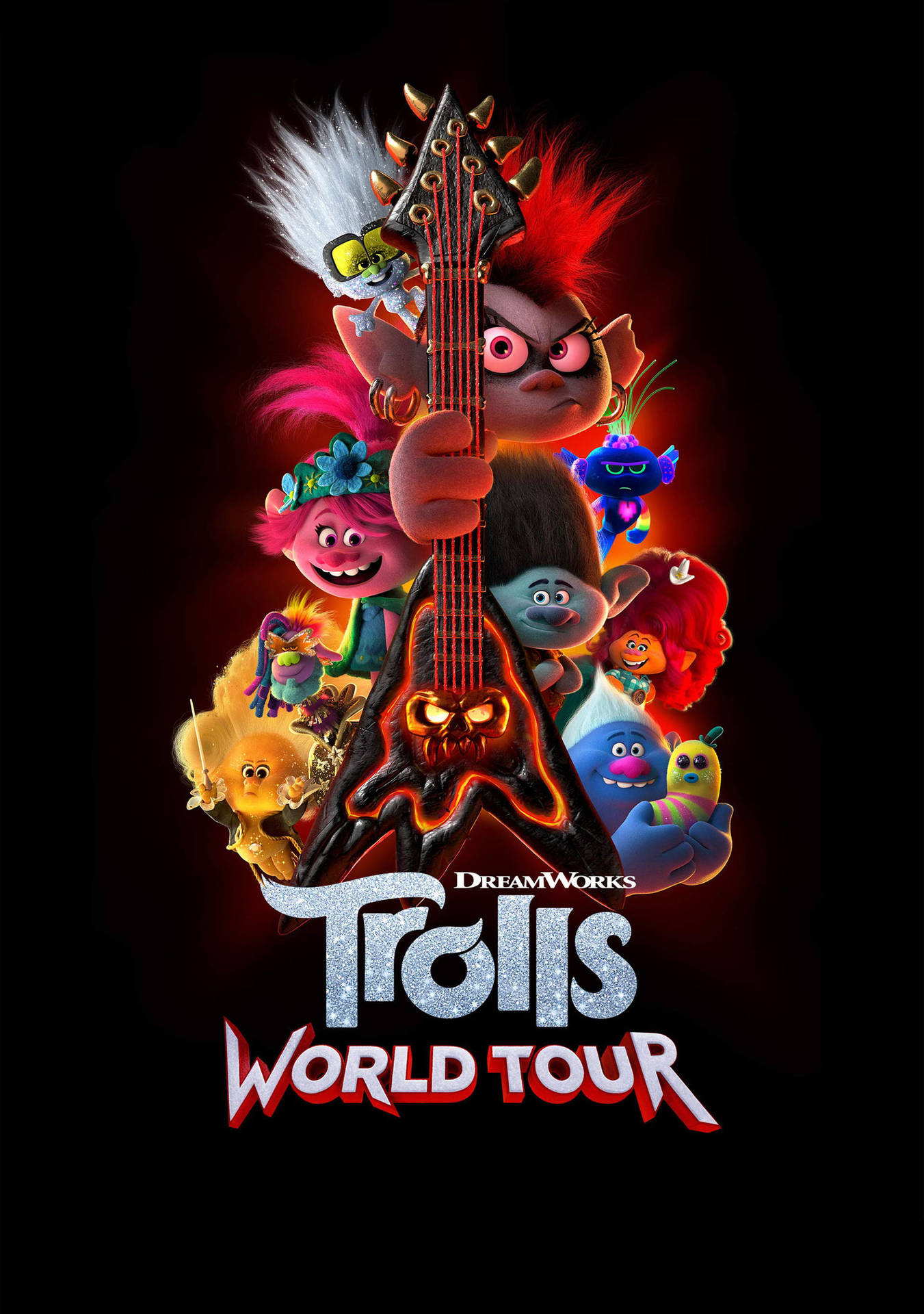 Troll World Tour Poster Background
