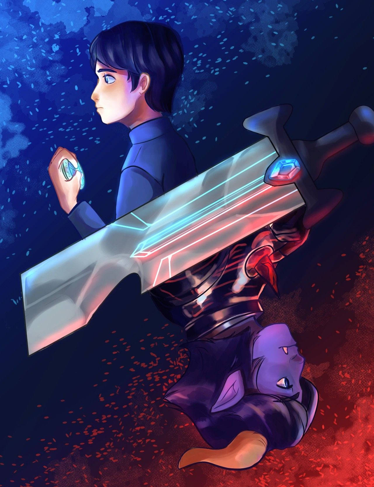 Trollhunters Tales Of Arcadia Graphic Art Background