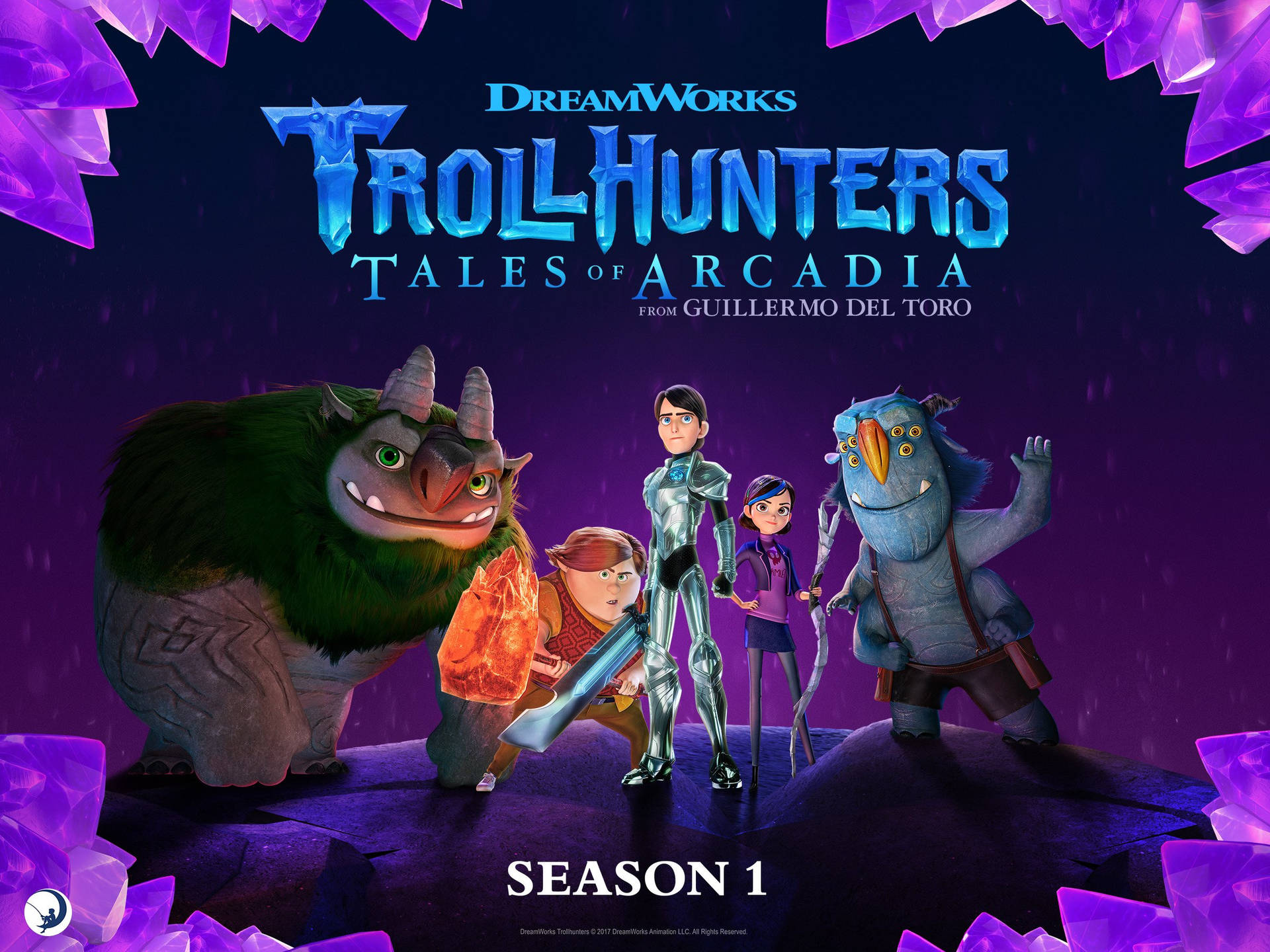 Trollhunters Tales Of Arcadia Season 1 Background