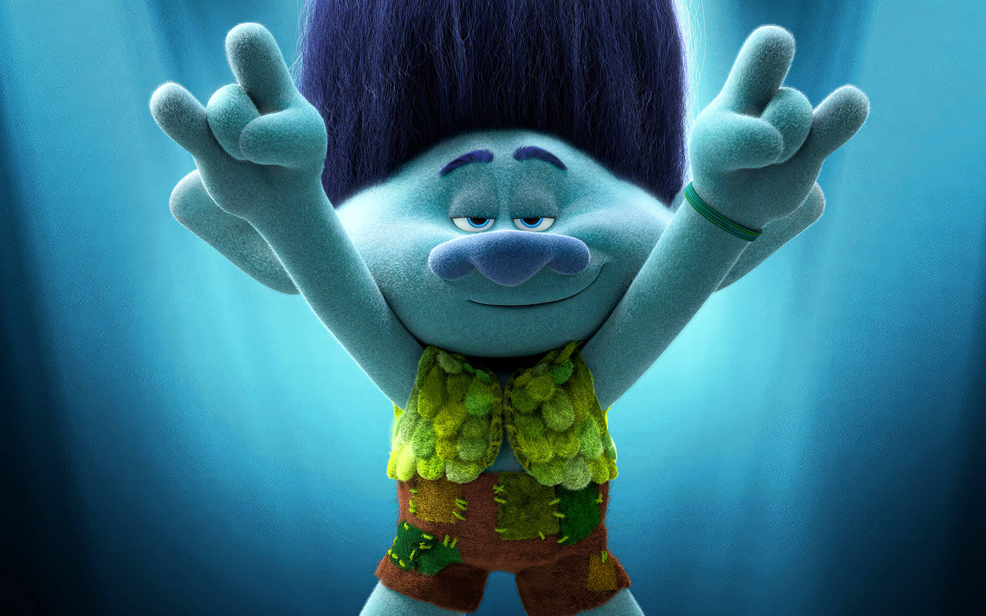 Trolls Branch Rock And Roll Background