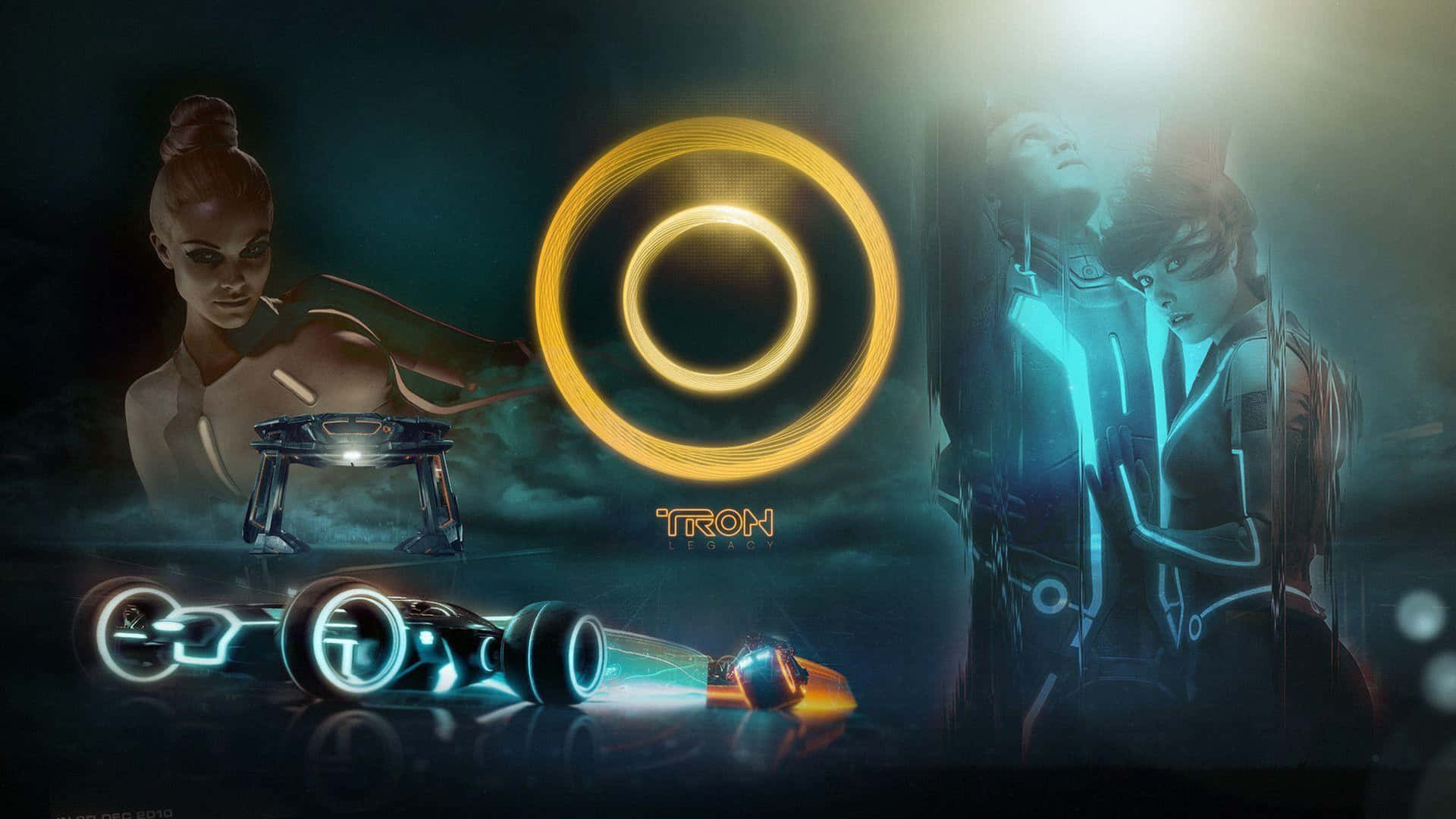 Tron Fanart Poster 4k Background