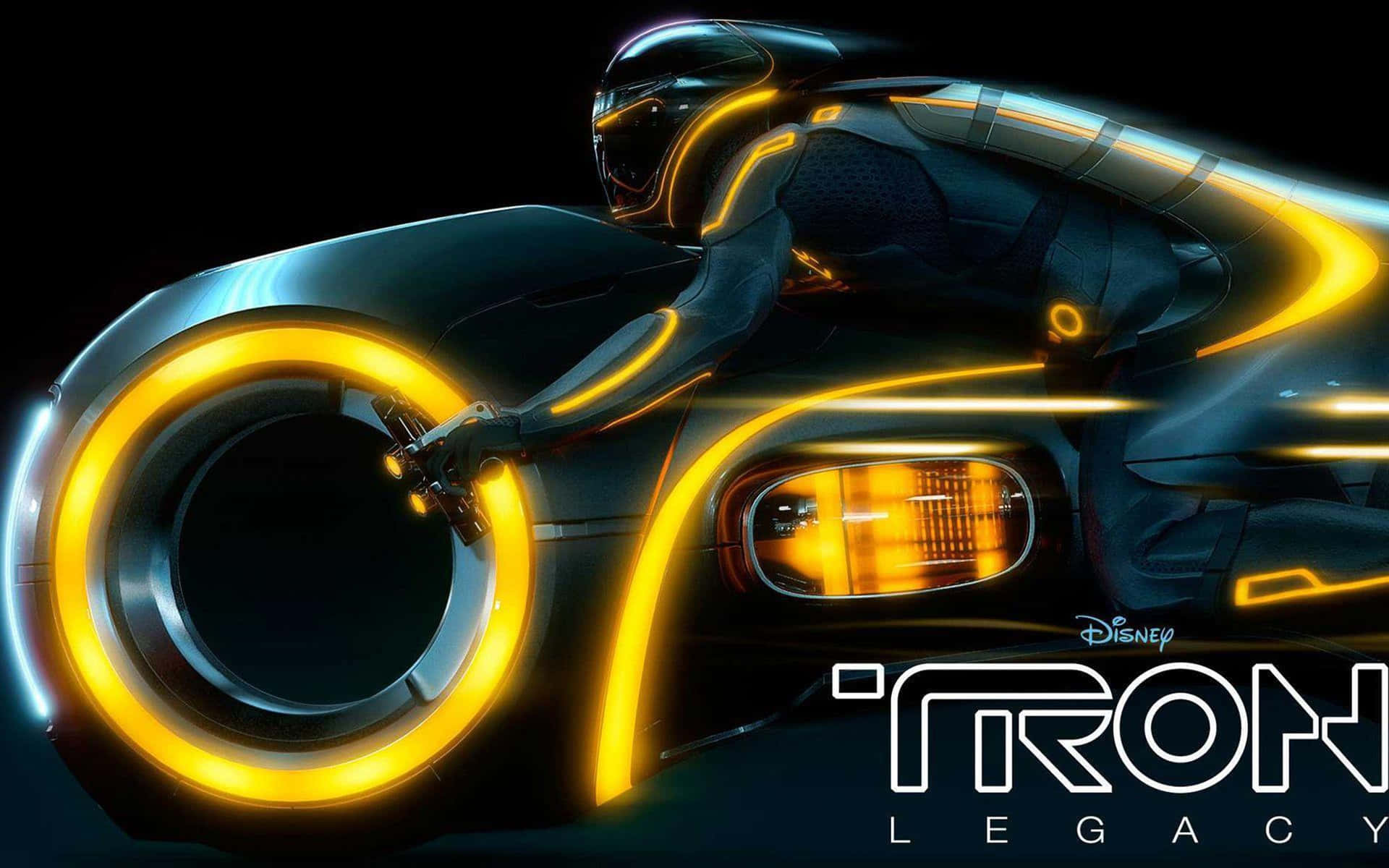 Tron Furious Light Cycle 4k Background
