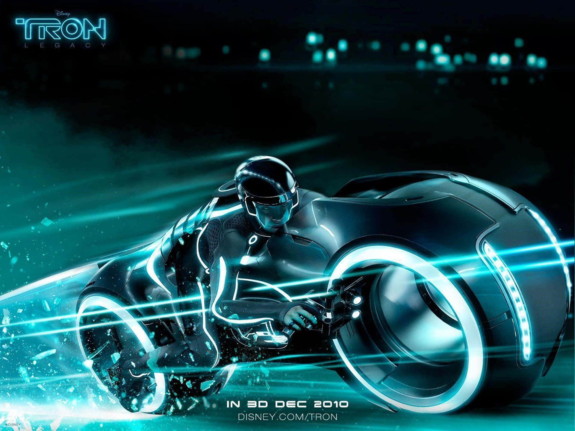 Tron Light Cycle 4k