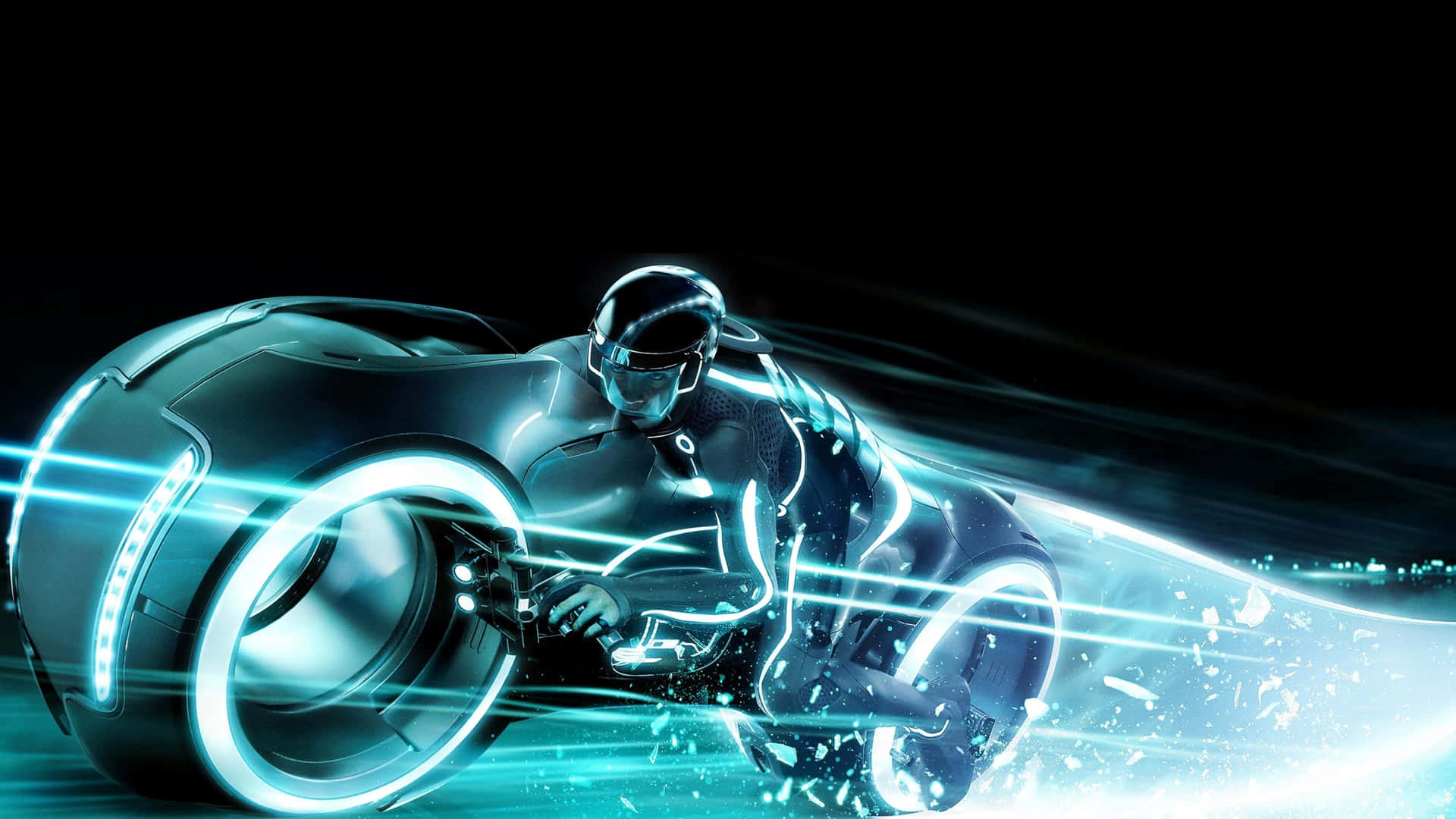 Tron Speedy Light Vehicle 4k