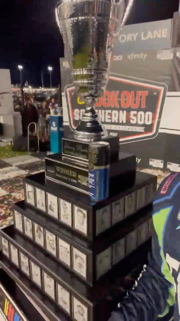 Trophy Of Erik Jones Background