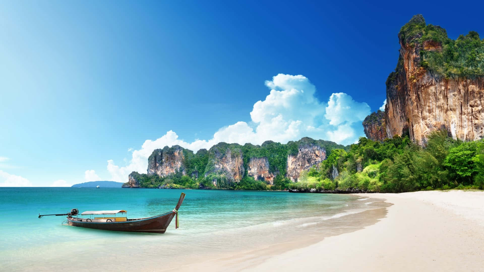 Tropical_ Beach_ Paradise_ Thailand Background