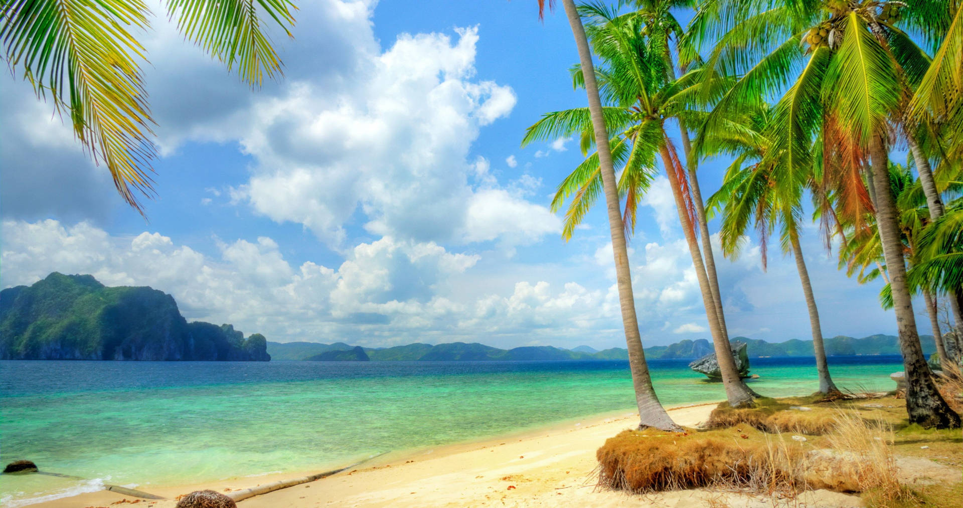 Tropical Beach Scenes Desktop Background