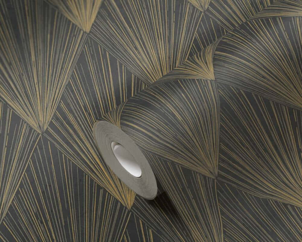 Tropical Leaf Pattern Ceiling Light Background
