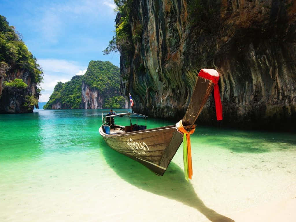 Tropical Paradise Longtail Boat Thailand.jpg Background