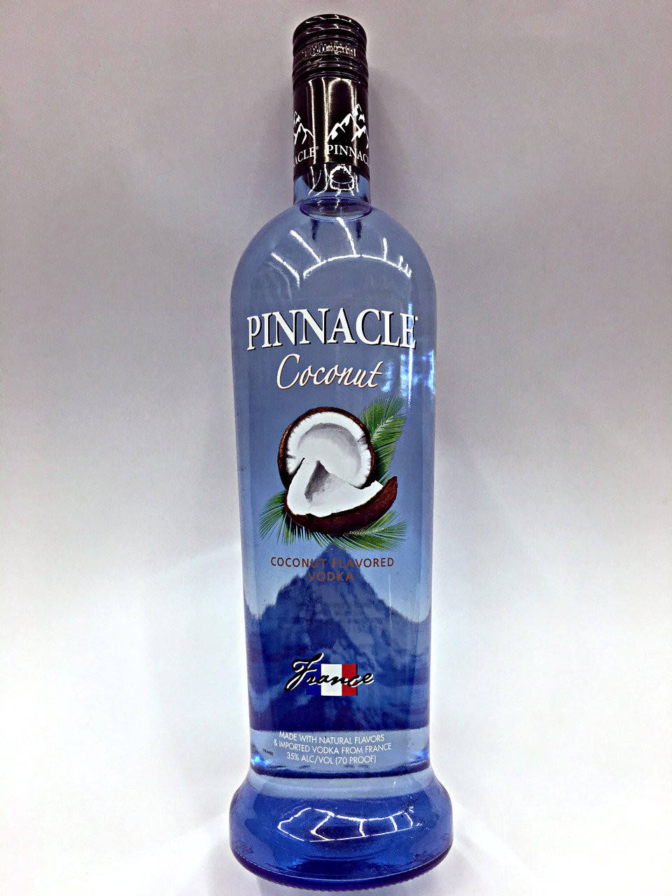 Tropical Refreshment With Pinnacle Coconut Vodka Background