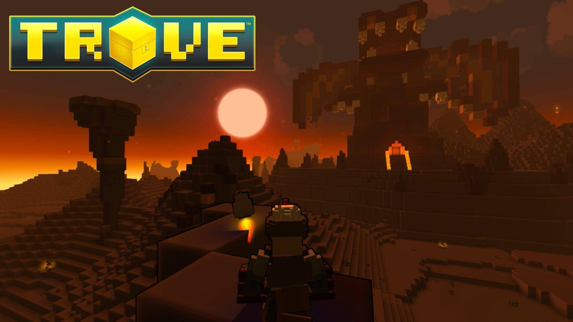 Trove Brown Dungeon Background